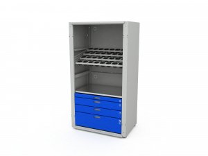 Шкаф для оснастки к станкам с ЧПУ MODUL XL SK50.1 с дверями сплошными