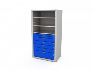 Шкаф для инструментов MODUL XL 12 со сплошными дверями