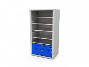Шкаф для инструментов MODUL XL 10 со сплошными дверями
