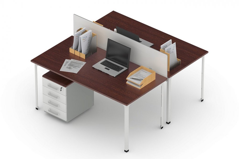 Варианты расстановки рабочих столов в офисе