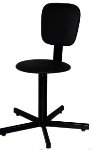 Стул винтовой промышленный СтПК-01 на винтовых опорах арт. ST010.00.01.00.01.bl