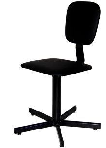 Стул винтовой промышленный СтПП-02 на винтовых опорах арт. ST020.02.01.00.01.bl