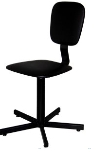 Стул винтовой промышленный СтПТ-02, на винтовых опорах арт. ST020.01.01.00.01.bl