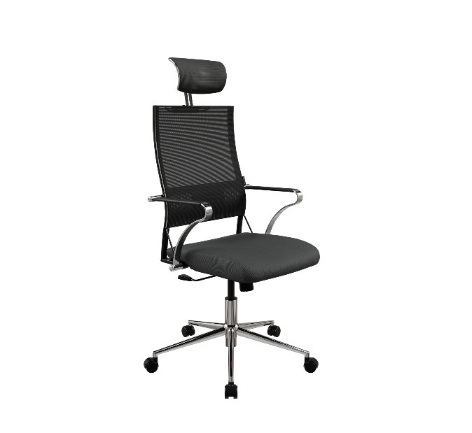 Кресло офисное Sit Air-180 B2-290K - YP99+UMF(X1) хром