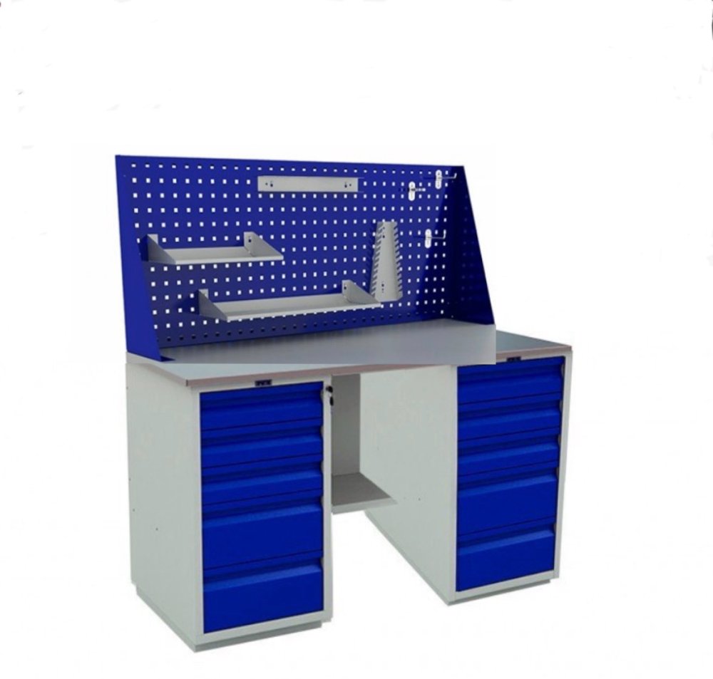 Верстак Profi W с экраном и навесными элементами